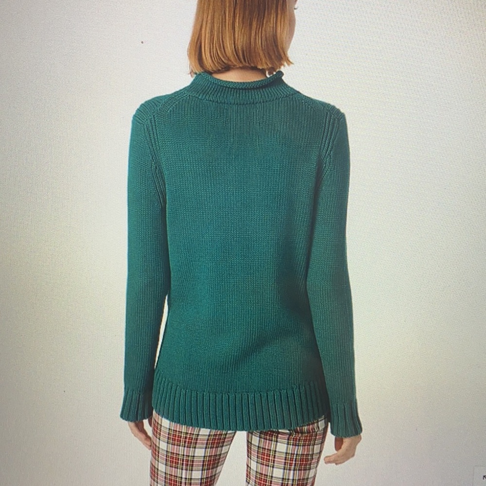 100% Cotton J. Crew 1988 Rollneck Sweater - Picture 8 of 8